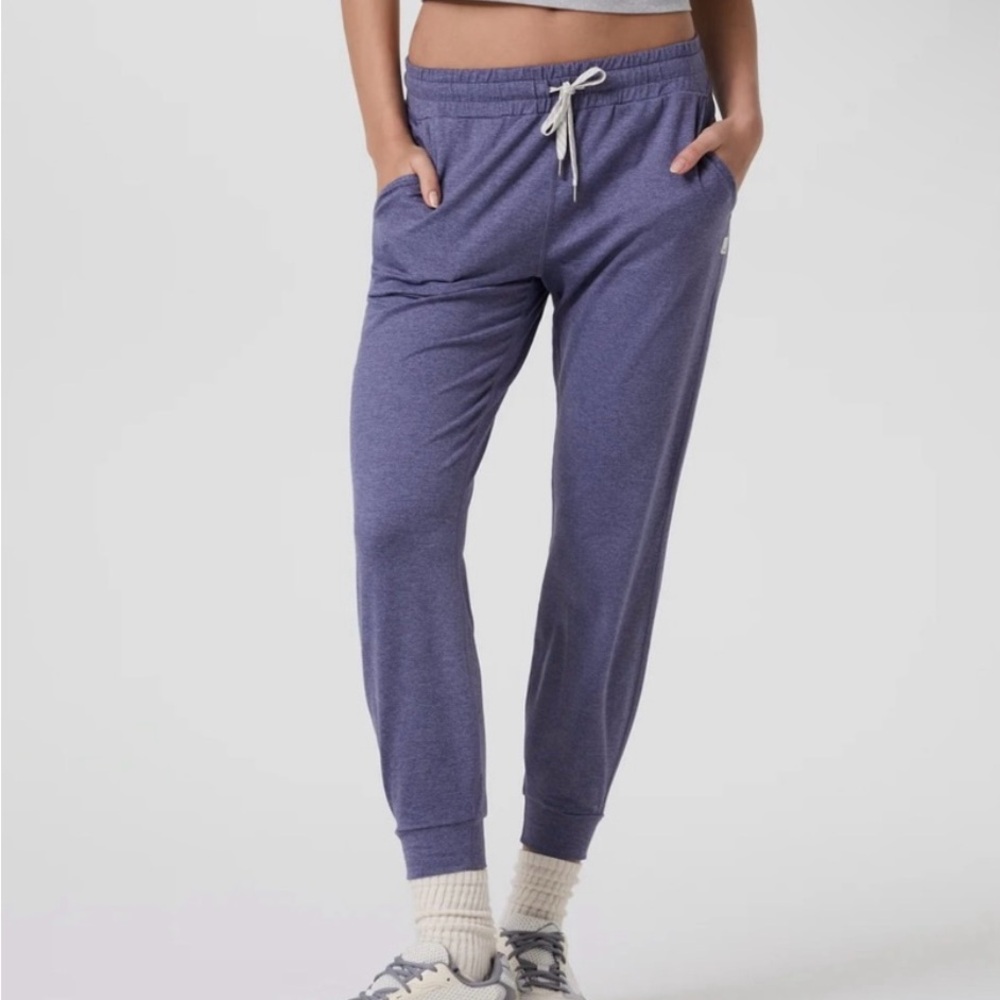 Vuori Cosmic Heather Purple XXL Performance Jogger Pants DreamKnit Great Shape